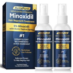 Minoxidil 5% | 2 Bottles Pack (২ ফাইল এক কোর্স)​